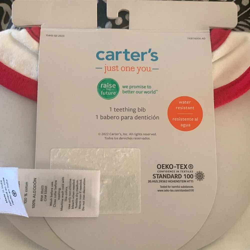 Carter’s Holiday Bib